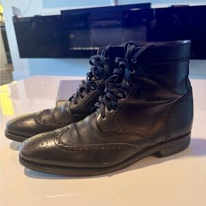 Thursday Boots Wingtip Black 10.5